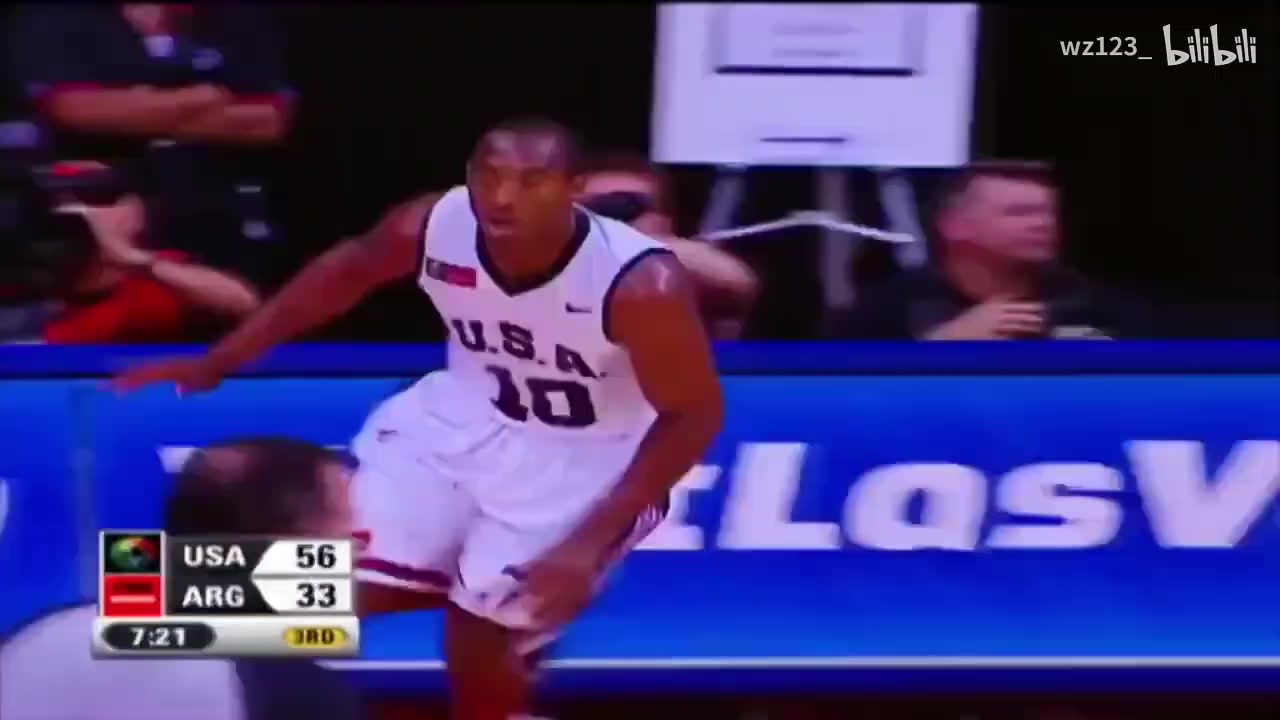 如日中天！科比07男篮美锦赛高光精华！所到之处只有欢呼声！