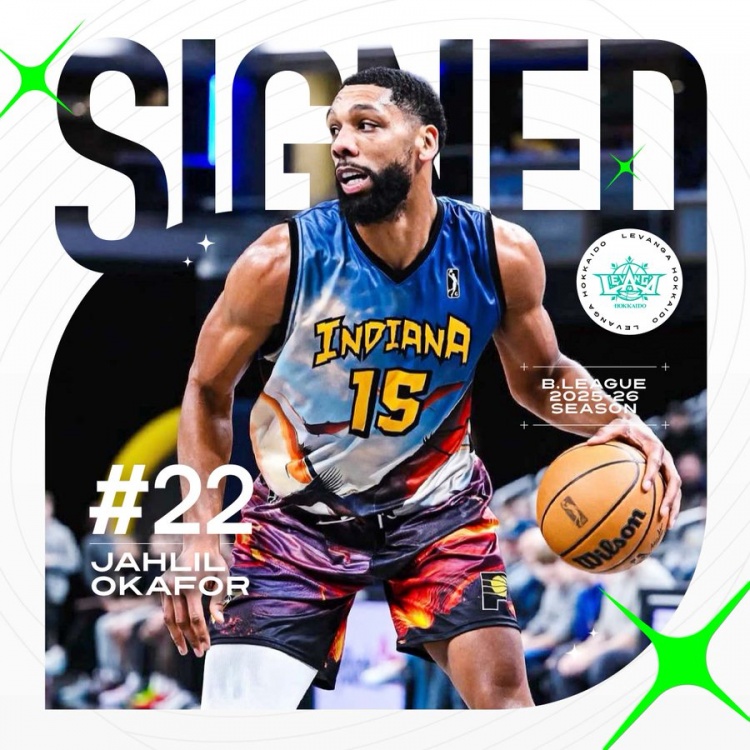 15年NBA探花&CBA旧将！奥卡福加盟日本B联赛俱乐部北海道