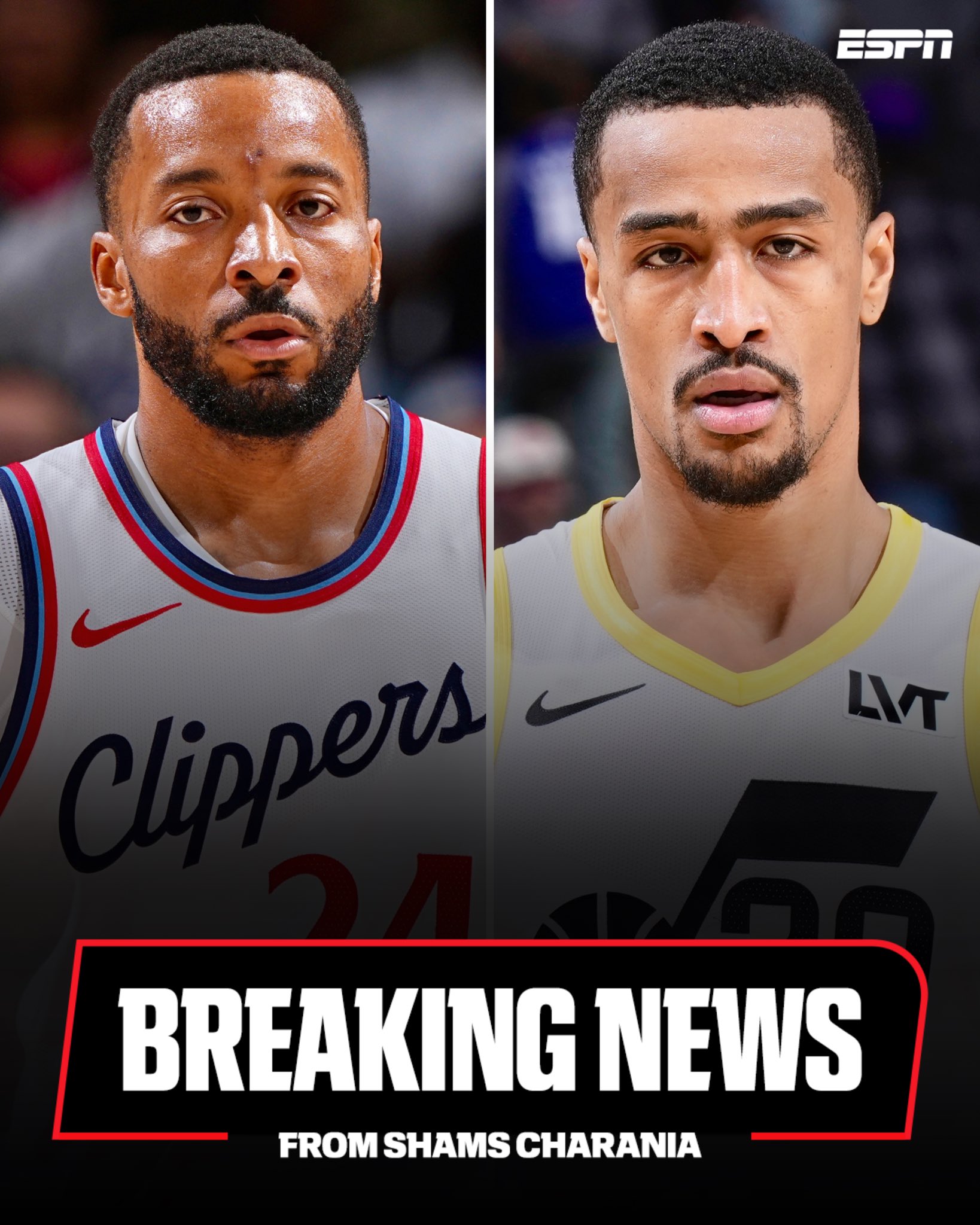 重磅三方交易💣鲍威尔加盟热火/科林斯赴快船/乐福李凯尔去爵士