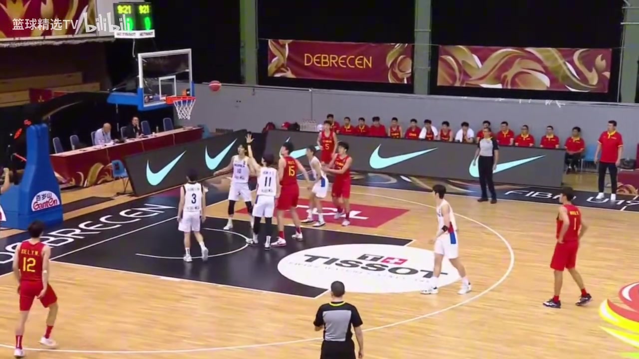 统治攻防！杨瀚森U19对阵韩国爆砍14＋15＋8＋5集锦！