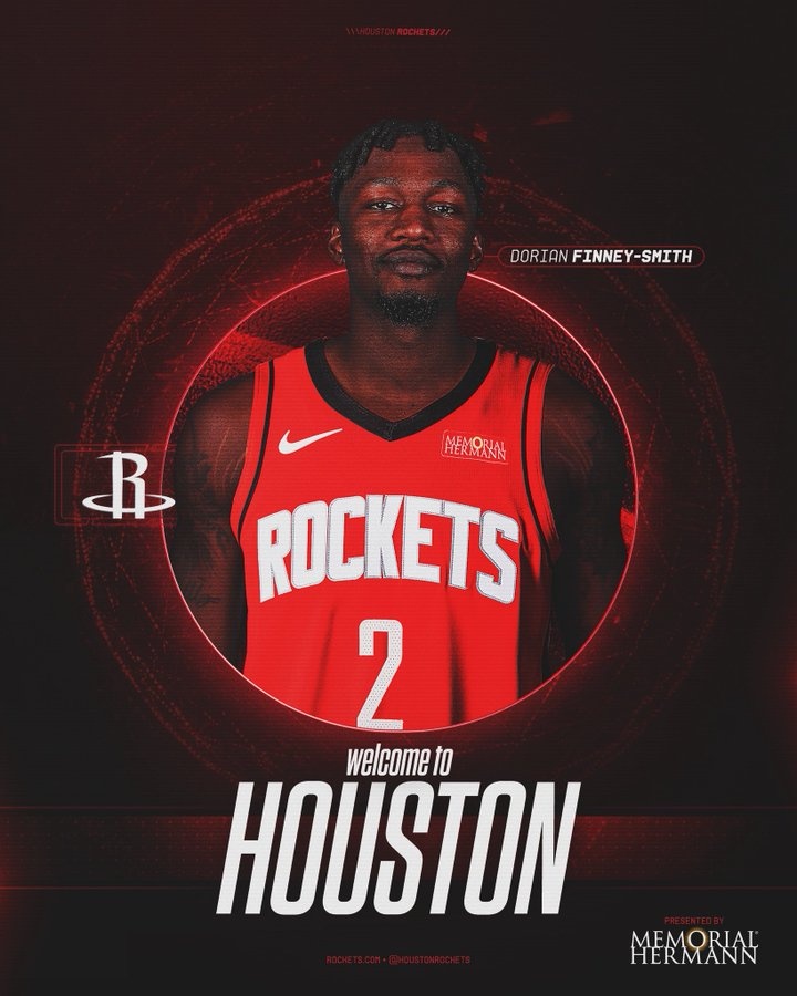 看你表现！火箭和芬尼-史密斯签的四年5300万合同仅前两年受保障