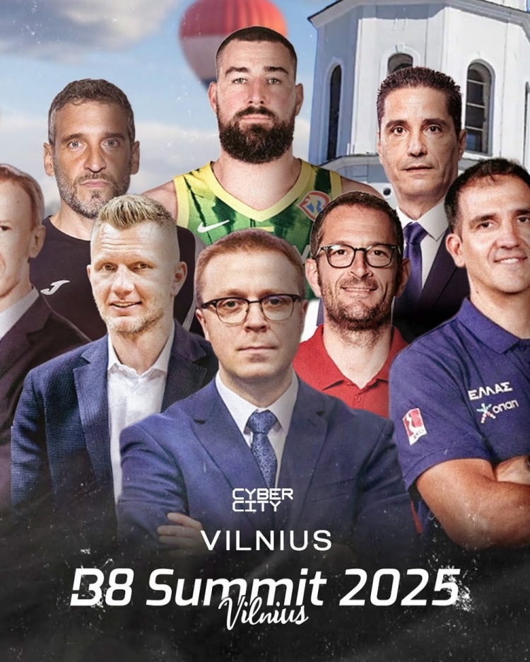 公开露面！瓦兰明天将参加立陶宛B8篮球峰会并上台讲话