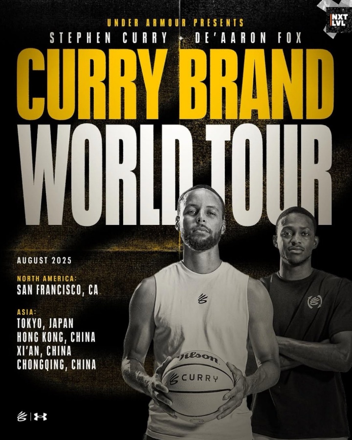 🧑‍🍳库里八月中国行官宣！库里来重庆！福克斯去香港和西安