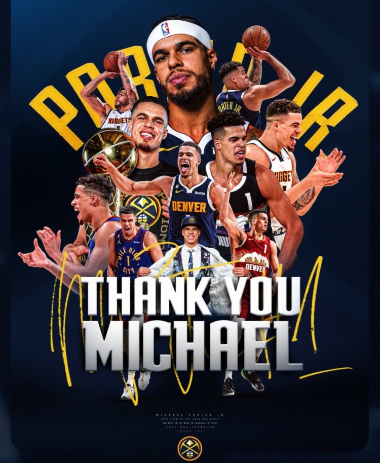 掘金致谢小波特：谢谢你MPJ 希望你的下一个篇章万事顺遂💛