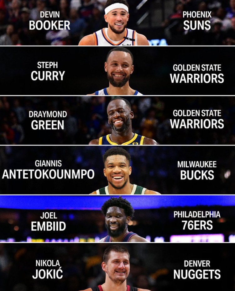 现役效力于母队10年+的球员：布克库里追梦 字母恩比德约基奇