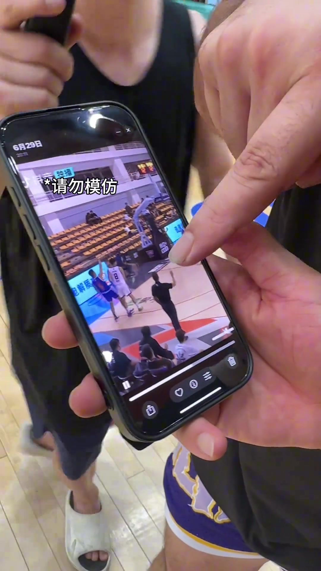 🥹西热演示如何面对垫脚防守