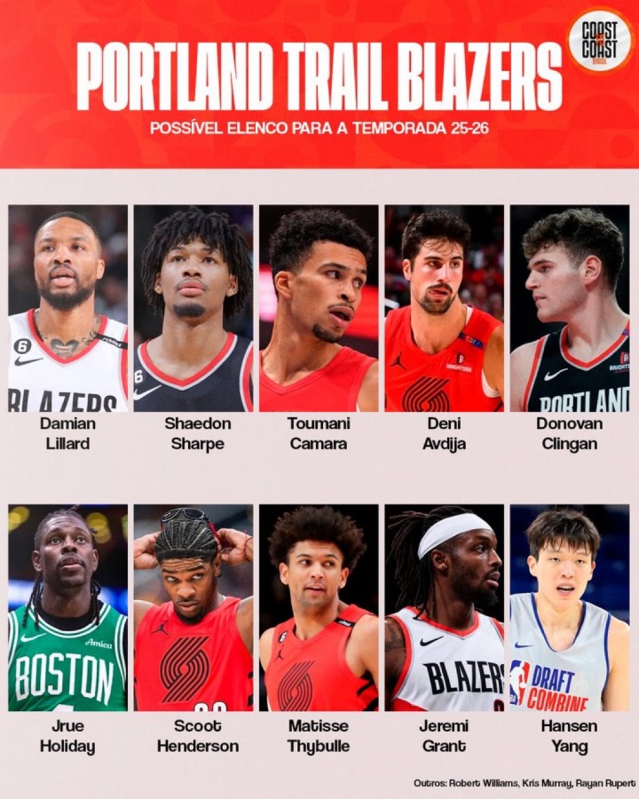 迎回利拉德！你认为开拓者距离重返季后赛还有多远？