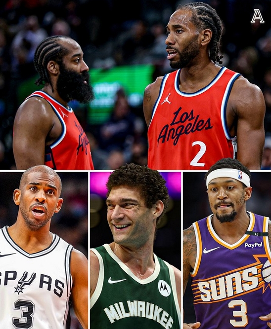 👀TA：快船上赛季是联盟第二老 休赛期过后他们又变得更老了