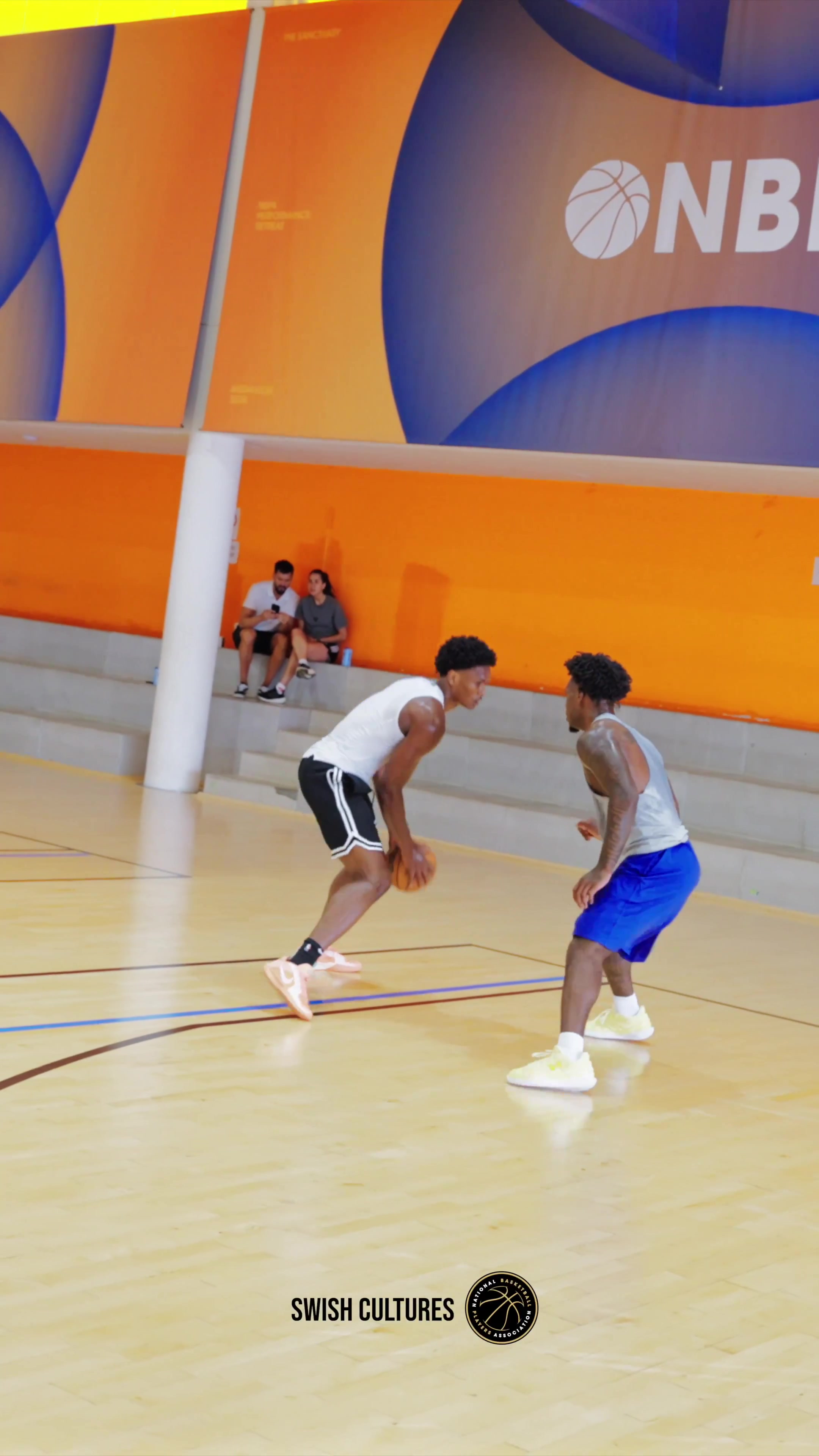 🤩阿门VS戴维恩-米切尔美式单挑！阿门这进攻似乎变强了一些？