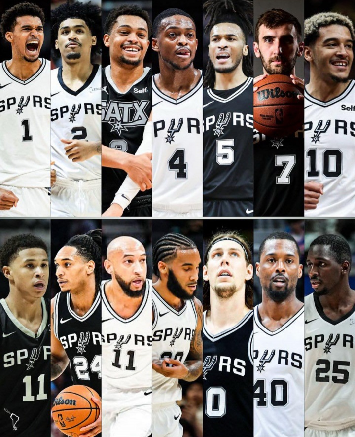 这支青年军能达到什么高度🔥马刺新赛季阵容已基本确定！