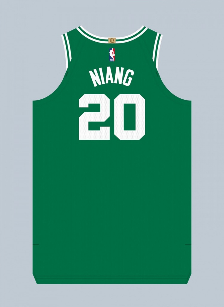 球衣名记：尼昂在绿军将继续穿20号 上一任主人是刚被裁的戴维森