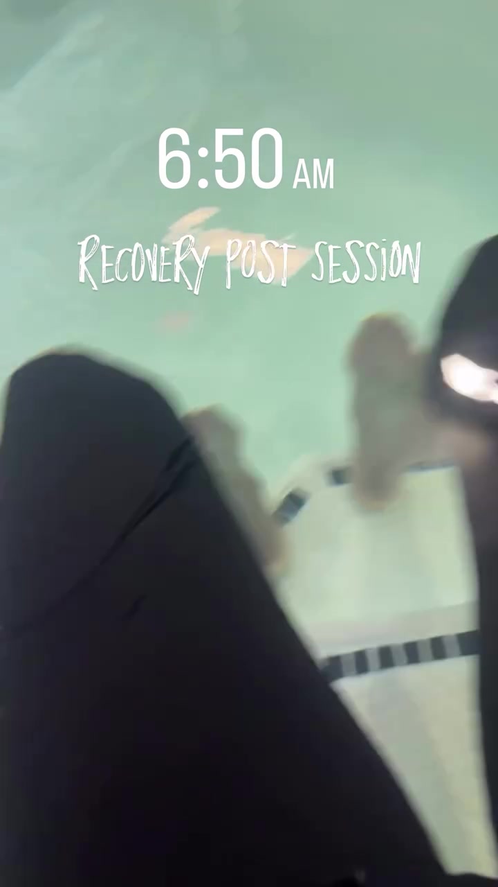 冰凉体验🥶詹姆斯自拍晒泡冷水浴：早上6点50 训练后的恢复