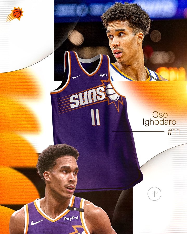 原4号让给了杰伦-格林！太阳官方：伊戈达罗新赛季改穿11号球衣