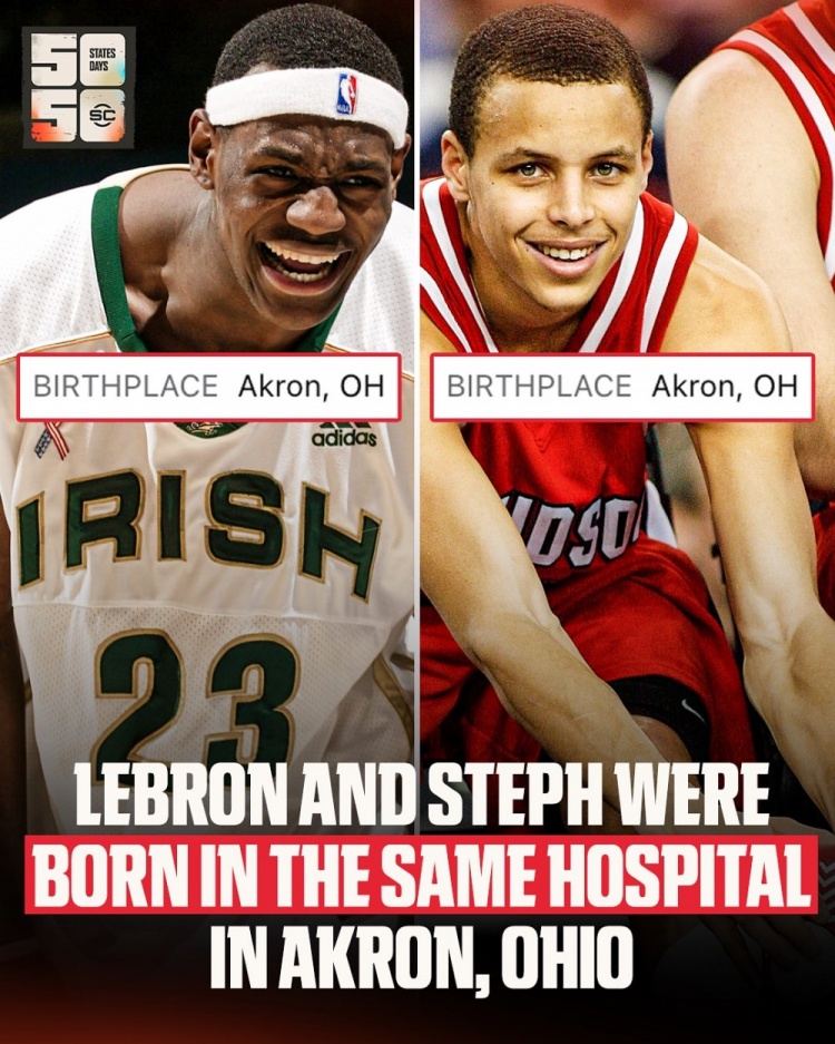 ESPN晒詹库：两人生于同一家医院 这场宿命对决早已注定