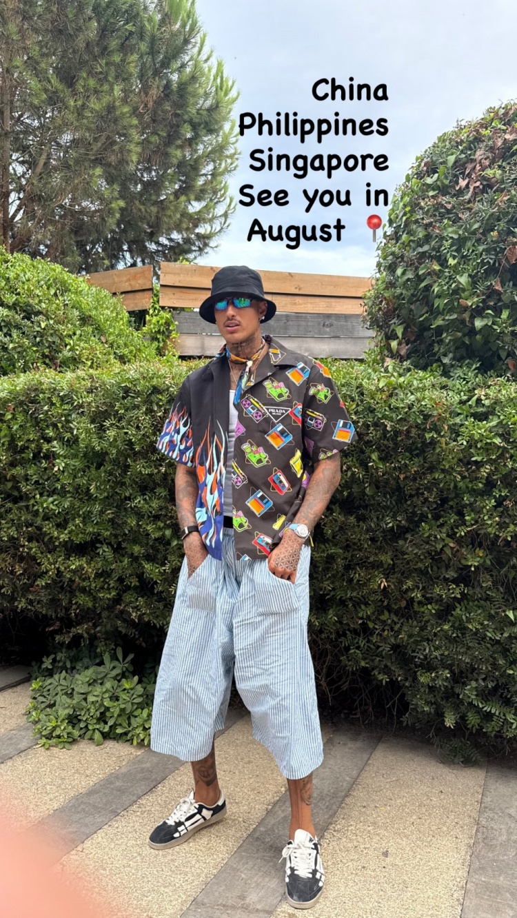 库兹马自宣📢：即将开启中国行🎉 之后去菲律宾和新加坡