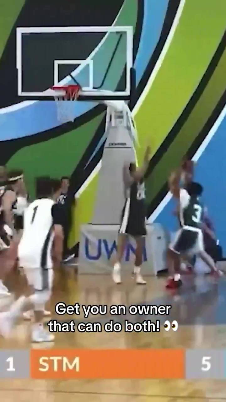 又富又能打！太阳老板伊什比亚强势撞开对手 拉杆2+1！