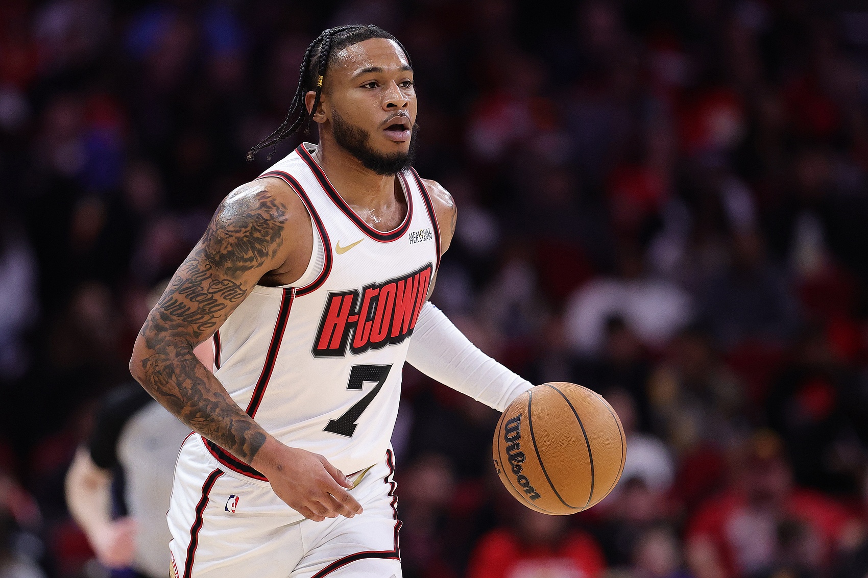 惠特摩尔致谢火箭：我将永远感激航天城🛸谢谢你们给予我的机会