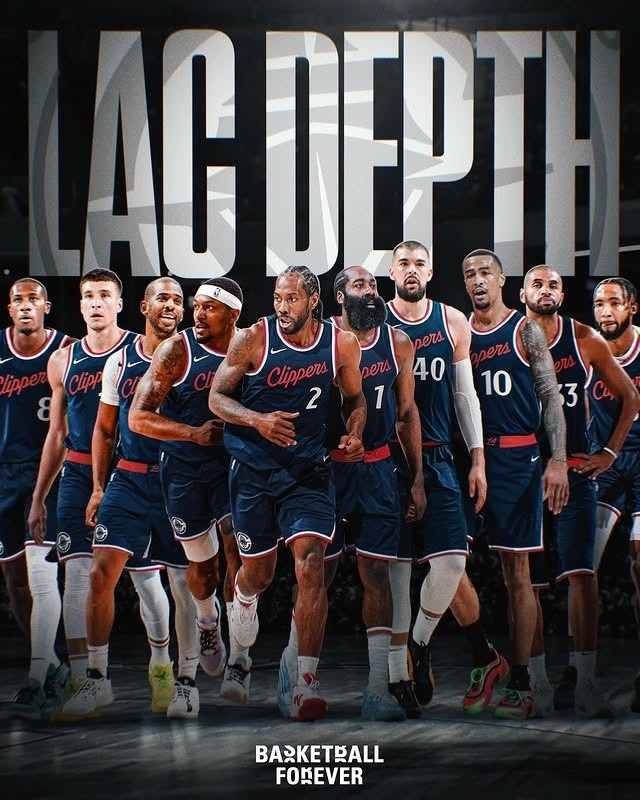 ESPN:快船升级阵容减少了对核心球员的依赖 虽老但仍是争冠热门