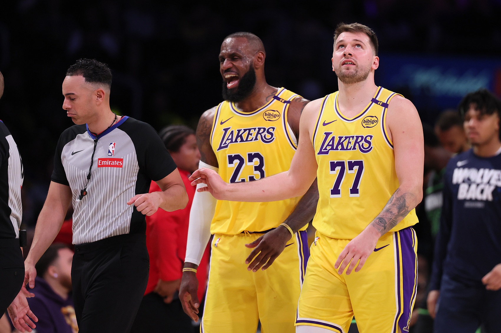 ESPN:湖人应更多利用詹姆斯&东契奇挡拆 骑士时LBJ&欧文挡拆更多