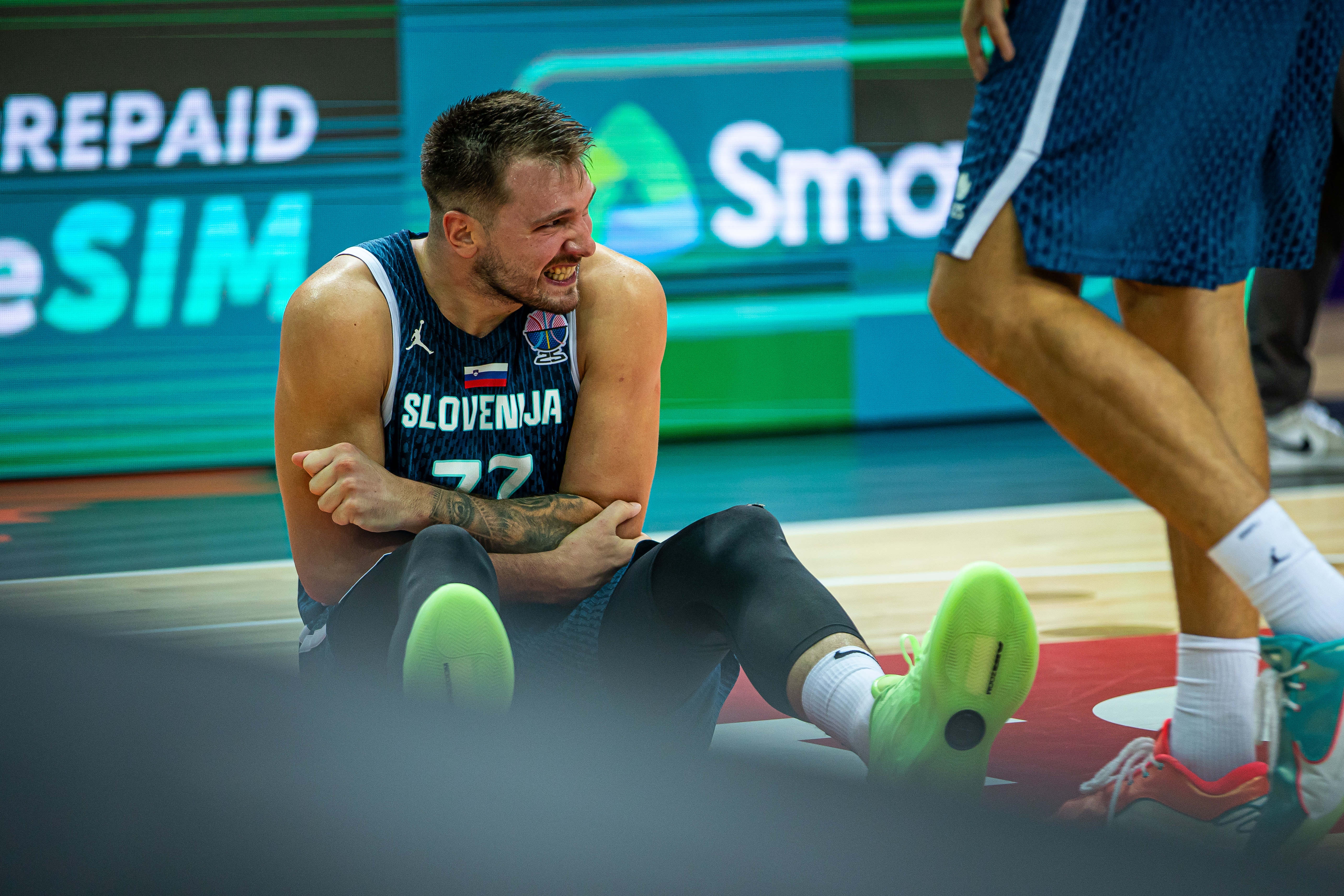 真带不动！东契奇两场合计轰下73分 斯洛文尼亚小组赛惨遭两连败