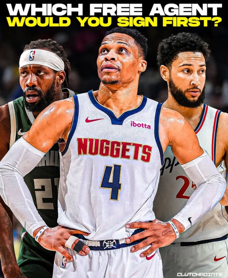 美媒：威少/本西/贝弗利 若你是总经理你会优先选择哪一位？