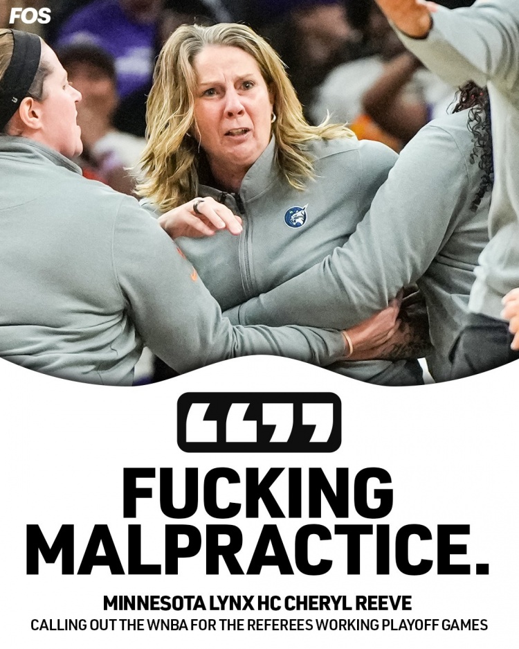 因不满判罚追逐辱骂裁判！里夫被罚WNBA历史最大罚单15000美元！