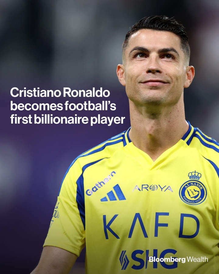 💰足坛第一！C罗个人净资产多达14亿美元，全球足坛首位超10亿