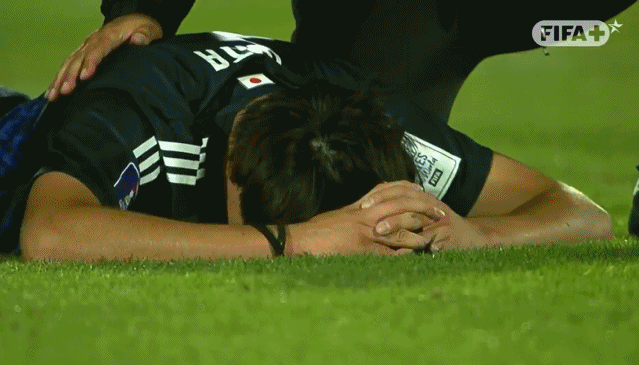 日本U20队长：结果很难接受但这就是世界大赛，希望可以昂首离开