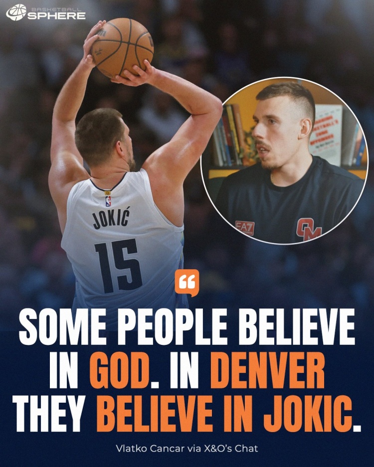 花式吹约！钱查尔：有人信仰上帝 但在丹佛人们信仰约基奇